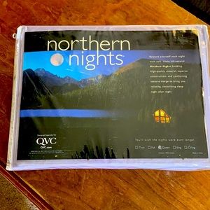 Northern Lights, Queen Size Sheet Set, Dusty Lilac